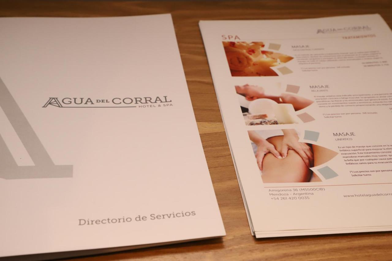 Agua Del Corral Hotel & Spa Mendoza Extérieur photo